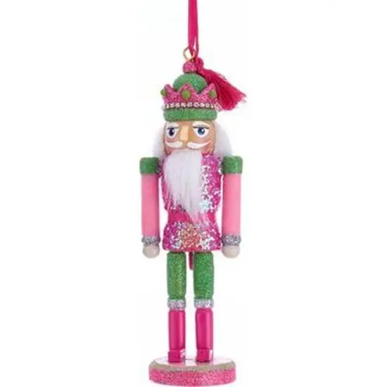 6" Preppy Nutcracker Ornaments Green {4}