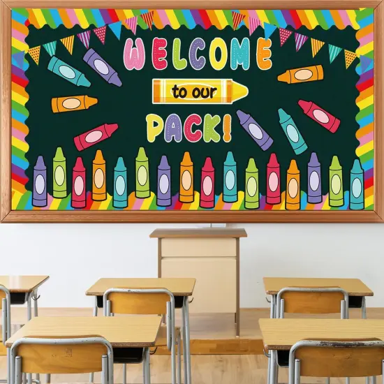 81 Pcs Back to School Bulletin Board Decorations {1}