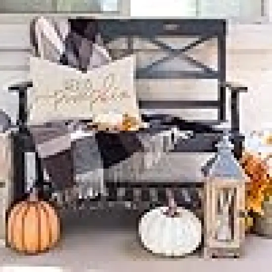 ushion Cover Farmhosue Fall Decor {5}