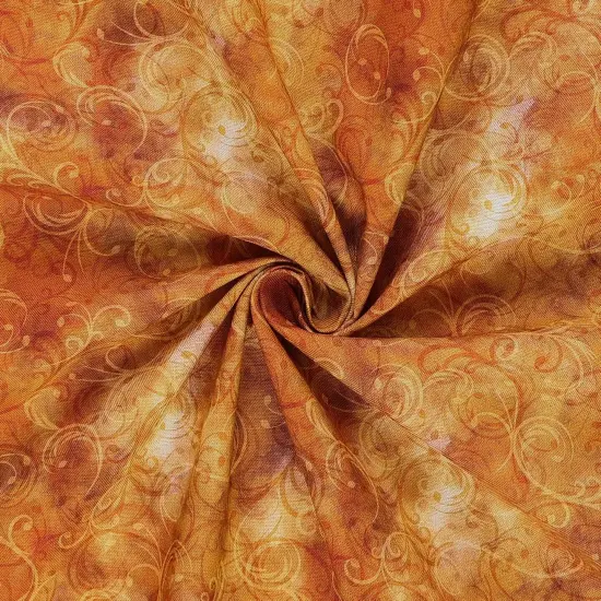 Mook Fabrics Elegance Cotton Fabric [45 in. Wide] - By The Yard Amber {2}