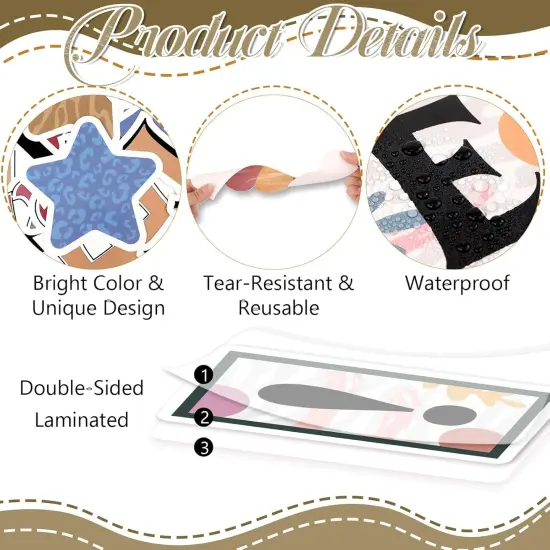 Classroom Bulletin Board Decoration Set - WIld {3}