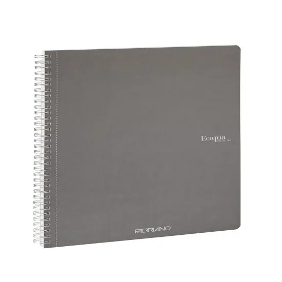 Fabriano Pocket-Sized Notebook, 4 Notebook Pack, 8.3 in x 11.7 in, A4 Grey Notebook {2}