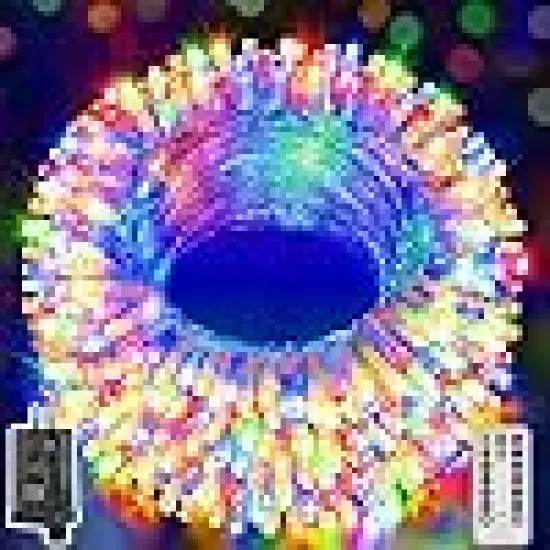 Multicolor Plug in Fairy Light with Remote {6}