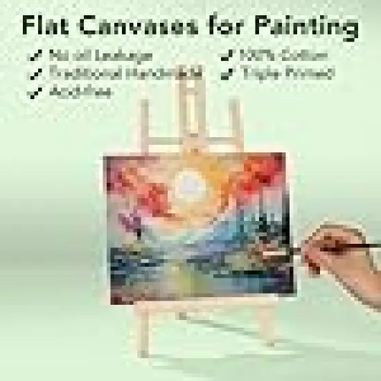 Canvas for Adult & Kids-Cotton Primed Blank {2}