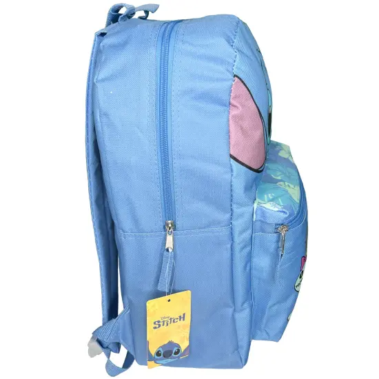 Blue Lilo and Stitch Nylon School Backpack 16" Bookbag for Girls & Boys {4}