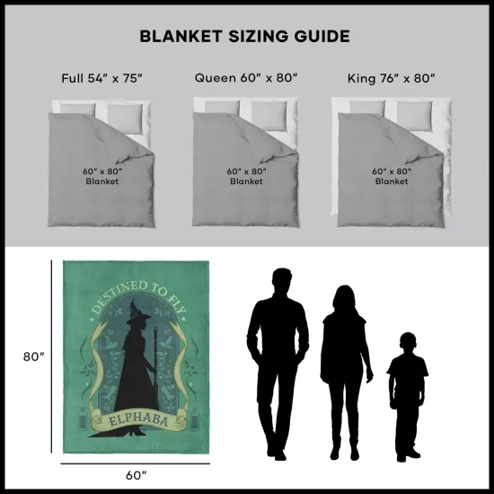 Universal Wicked Silk Touch Throw Blanket Destined to Fly {6}