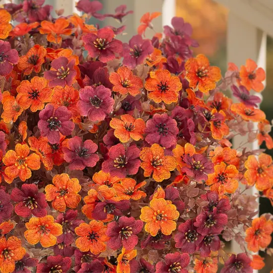 Fall Mums Artificial Flowers for Outdoors {3}