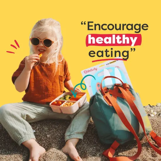 Baketivity Kid Safe Plastic Knives For Real Cooking With Cutting Board, Peeler For Kitchen - Knife Set With Blunt Tip, Dishwasher Safe, BPA Free Kids Knives For Cutting {4}