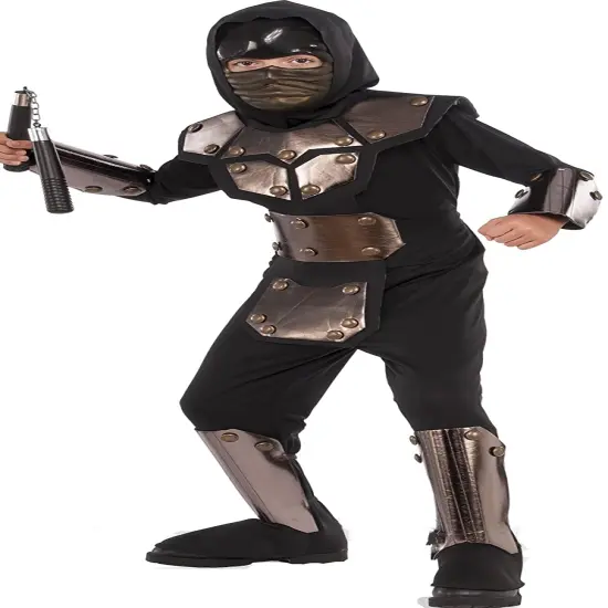 Rubies Costume 630948-L Child's Iron Phantom Ninja Costume, Large, Multicolor As Shown {1}