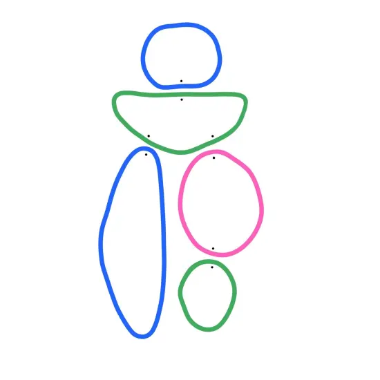 "Mable" Organic Statement Clay Cutter Set {3}