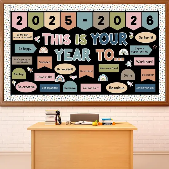 This is Your Year Bulletin Board Set Welcome Back to School {1}