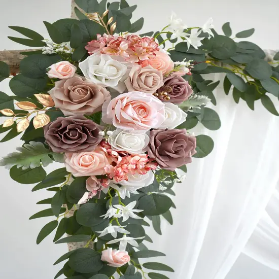 Fabric for DIY Wedding Party Ceremony Reception Backdrop Floral Decoration {4}