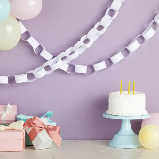 300-Pack Money Bands for Cash, Blank Self-Adhesive Currency Straps, Bill Wrappers (White, 7.8x1.2 In) {4}