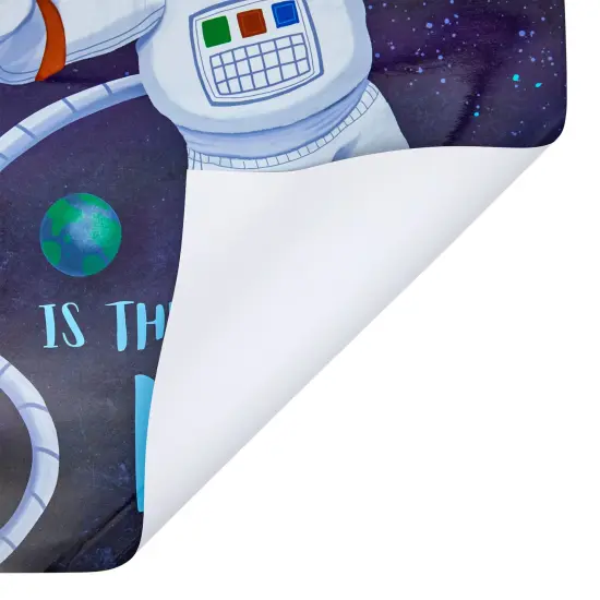 12 Pack Outer Space Posters for Classroom Decor, Kids Room Decorations, Inspirational Quotes (11 x 17 in) Blue {5}