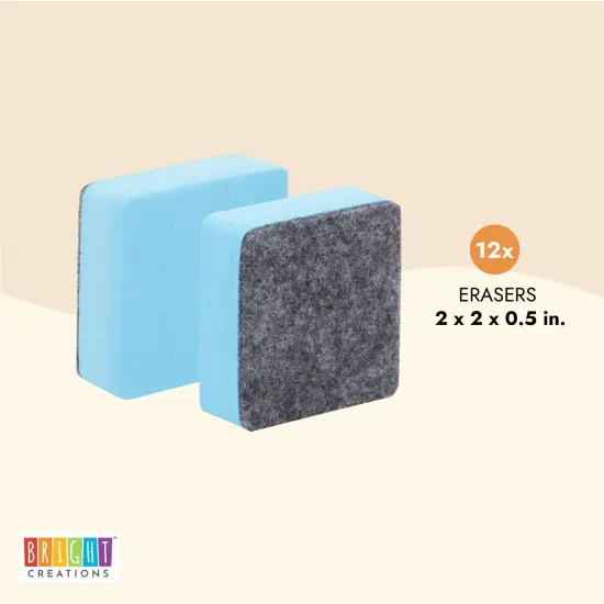 12 Pack Music Staff Graph Whiteboard 9 x 12 inches, Dry Erase Double-Sided Lap Board with Erasers for Students, Classroom Supplies (24 Piece Set) {5}