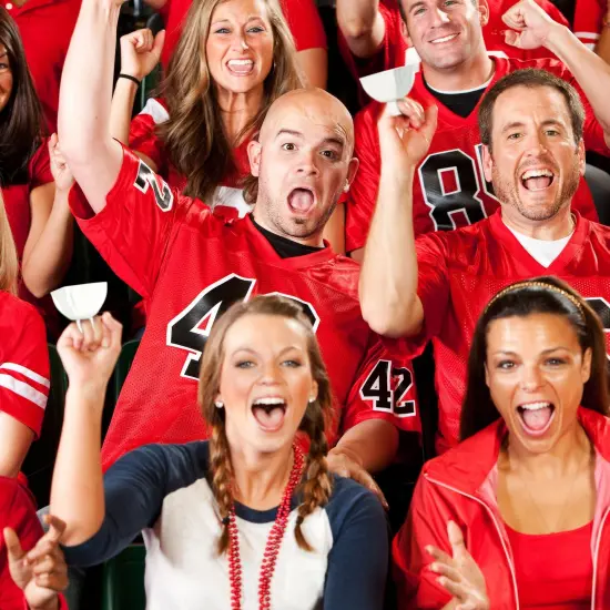 Set of 12 3-inch Cowbells with Handle, Hand Percussion Cow Bells Noise Makers for Sporting Events, Football Games (White) {2}