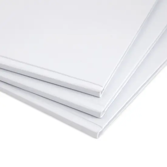 3 Pack 7x10 inch White Blank Hardcover Books for Kids to Write Stories, Unlined Scrapbook and Journal - 18 Sheets/36 Pages Each {5}