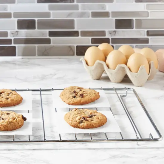 1000 Pack of Precut Parchment Paper Sheets, 4x4 Baking Squares White {4}