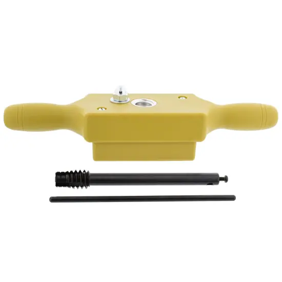 DCT Plastic Jig Dowel Thread Tap Kit - 3/4in x 6TPI Threading Box and Steel Tap {1}