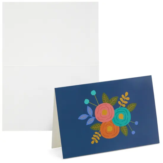 48 Pack Blank Cards and Envelopes Stationary Set - Ideal for Everyday Greeting and Thinking of You Cards - 4 Blank Design w/ Two Hello (4x6 Inches) Multicolor {5}