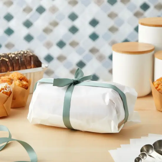 Glassine Paper Roll for Artwork, Transparent Paper Protection for Drawings, Crafts, Documents, Photos, Projects, and Baked Goods, Classroom Supplies (17.5 Inches x 25 Yards) Clear {3}