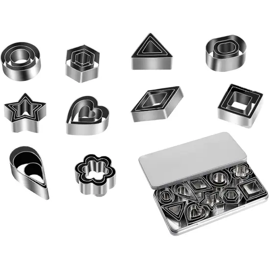 Cookie Cutters with a Box 30 Pieces {1}