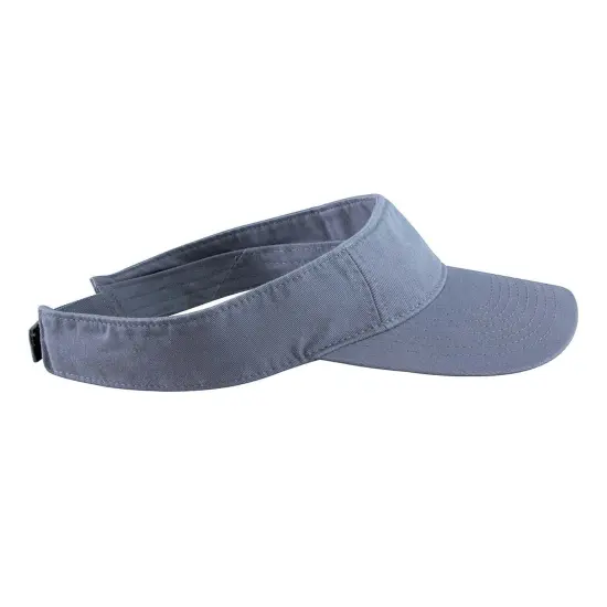 Authentic Pigment&reg; Direct Dyed Twill Visor BLUEGRASS {1}