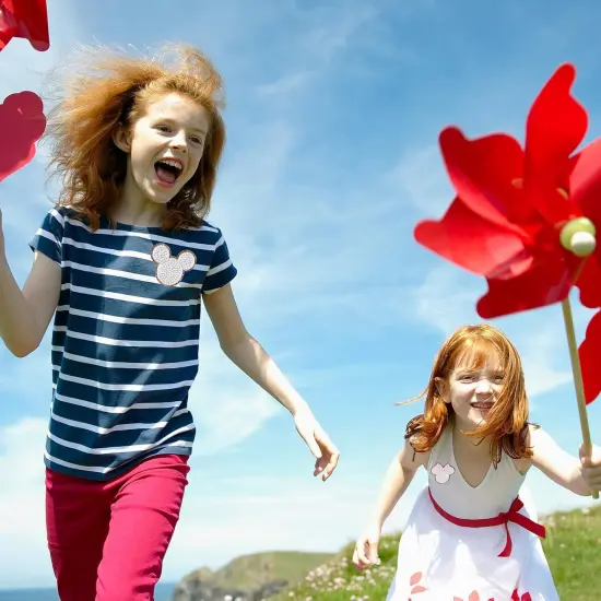 2Pcs Pearls Embroidered Patch, Cartoon Mouse Self-Adhesive Patches, Suitable {4}