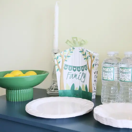 Big Dot of Happiness Family Tree Reunion - Table Decorations - Family Gathering Party Fold and Flare Centerpieces - 10 Count {3}