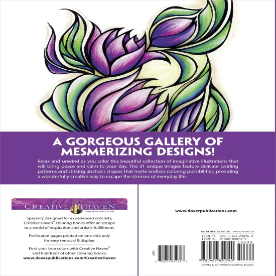 Creative Haven: Calm Coloring Book-Softcover {3}