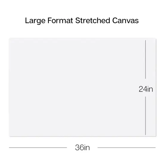 KINGART&reg; Stretched Canvas 24" x 36", 2-Pack {3}