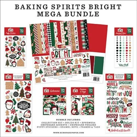 Echo Park Baking Spirits Bright Collection Mega Bundle Kit {1}