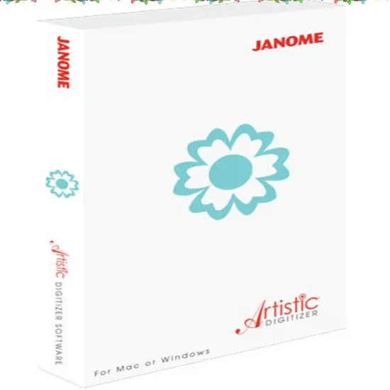 Janome Artistic Digitizer Embroidery Digitizing Software {1}