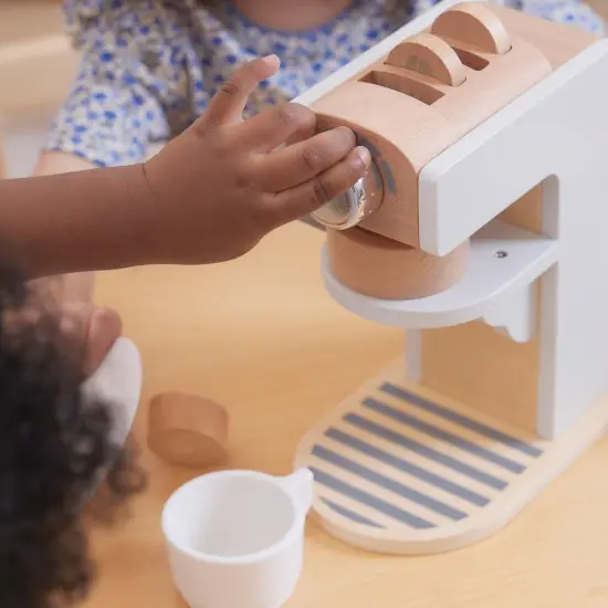 Kaplan Early Learning Company Pretend Play Coffee Maker {4}
