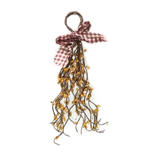 Pip Berry Wispy Teardrop Gold {1}