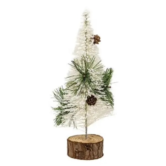 Nordic Bottle Brush Tree 10" {1}