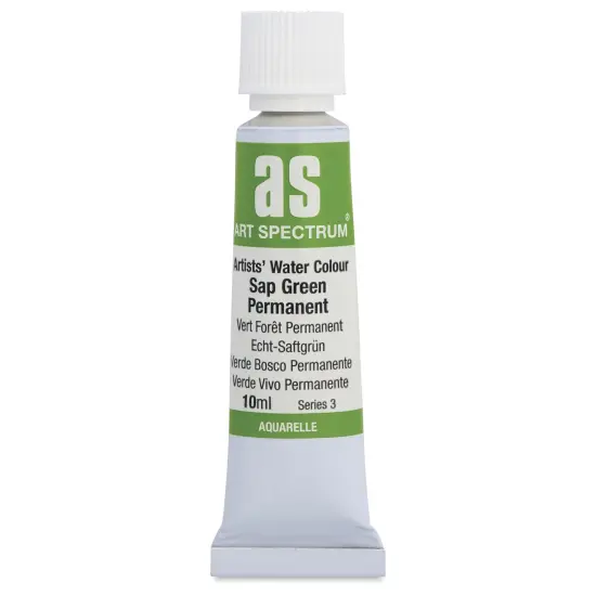 Art Spectrum Artists&rsquo; Watercolor Tube - Sap Green Permanent, 10 ml {1}