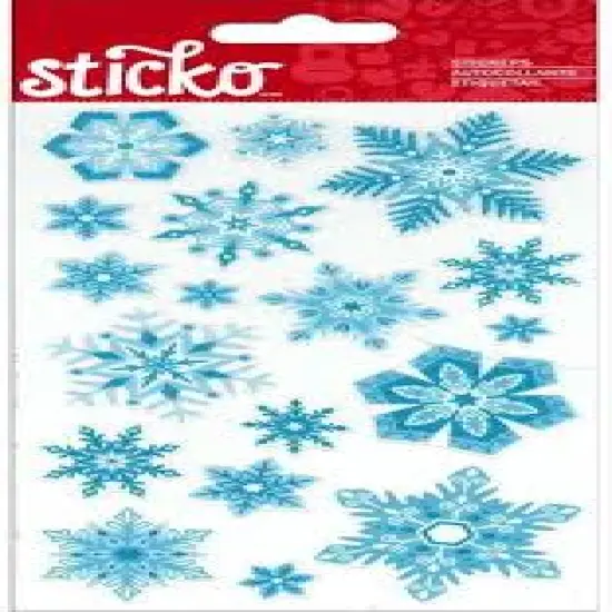 Sticko Snowflakes Classic Stickers {1}