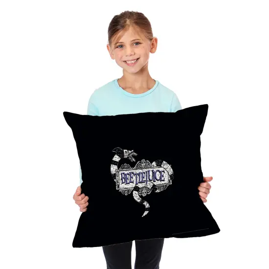 Warner Brothers Beetlejuice 18 Inch Throw Pillow Into The Afterlife {3}