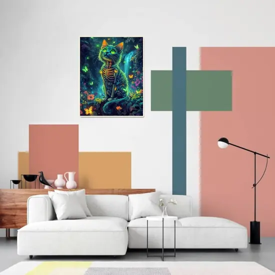 Cat Paint by Numbers Kit - 16x20 Inch (YF038) {4}