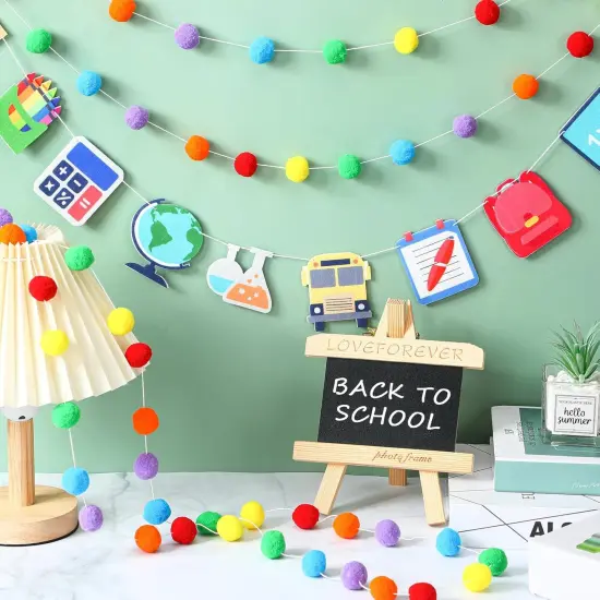 3 Pcs Colorful Felt Garland {4}