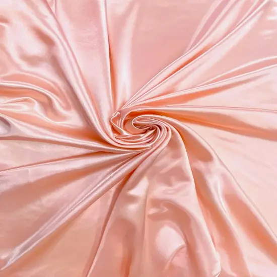 1 Yard Blush Crepe Satin Fabric for Elegant Dresses Costumes and Formal Wear 58 Inch Width {3}