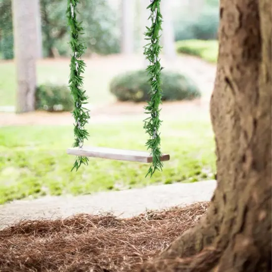 100pcs 600 ft Artificial Ivy Garland Fake Hanging Greenery Vines for Room Decor {2}