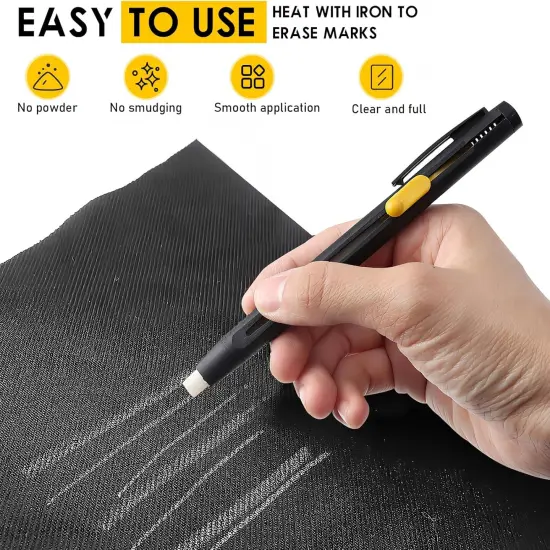 Heat Erasable Fabric Marker (1Pen+20Refills) {1}