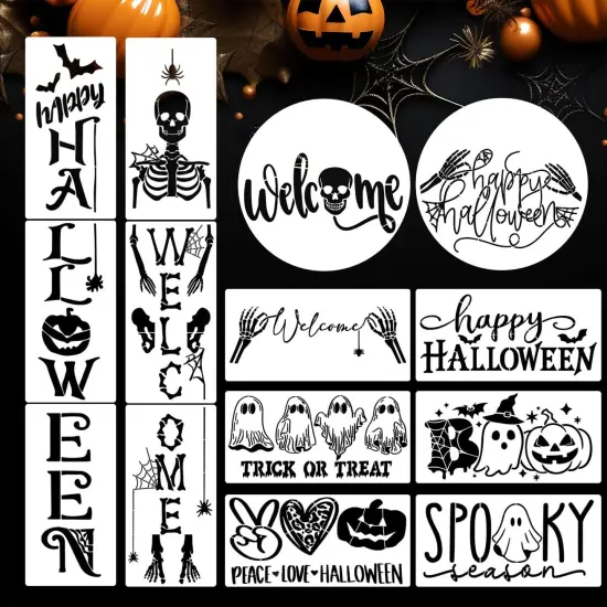 Halloween Stencils for Painting Large Skeleton(Halloween 02) {6}