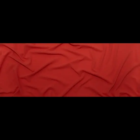 1 Yard Scarlet Ibis Stretch Silk Georgette Vibrant Fabric for Elegant Apparel 50 inch Width {3}