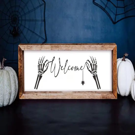 Halloween Stencils for Painting Large Skeleton(Halloween 02) {2}