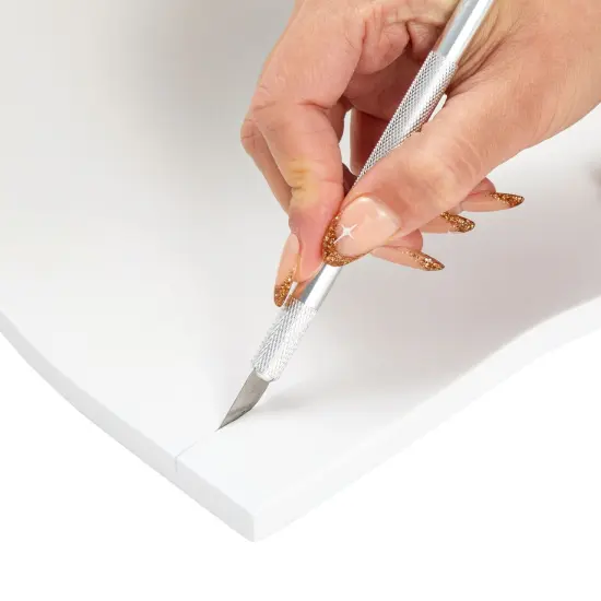 Bright Creations 10mm EVA Foam Sheets for Halloween Costumes and Decorations - Cosplay Supplies, High Density 100 kg/m3 for DIY Projects, 14 x 39 in White {5}