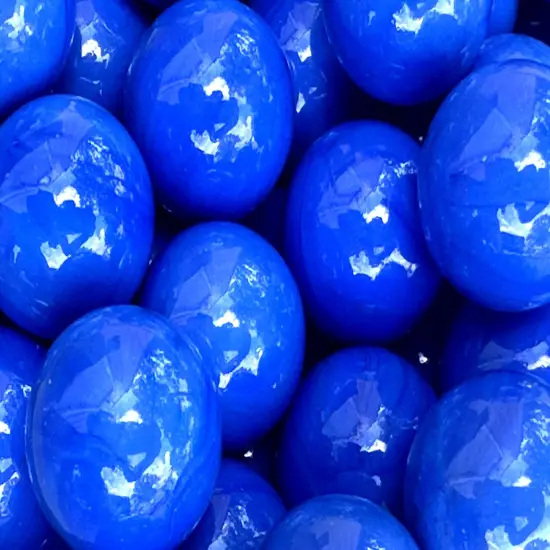 YOU CHOOSE COLOR Glass Marbles 25mm (1 inch) SHOOTER Taw Lot of 5 Blue {3}