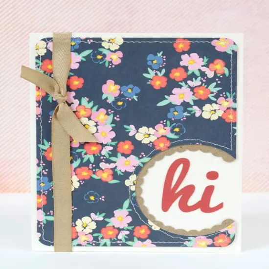 Silhouette Adhesive Cardstock Yellow {5}